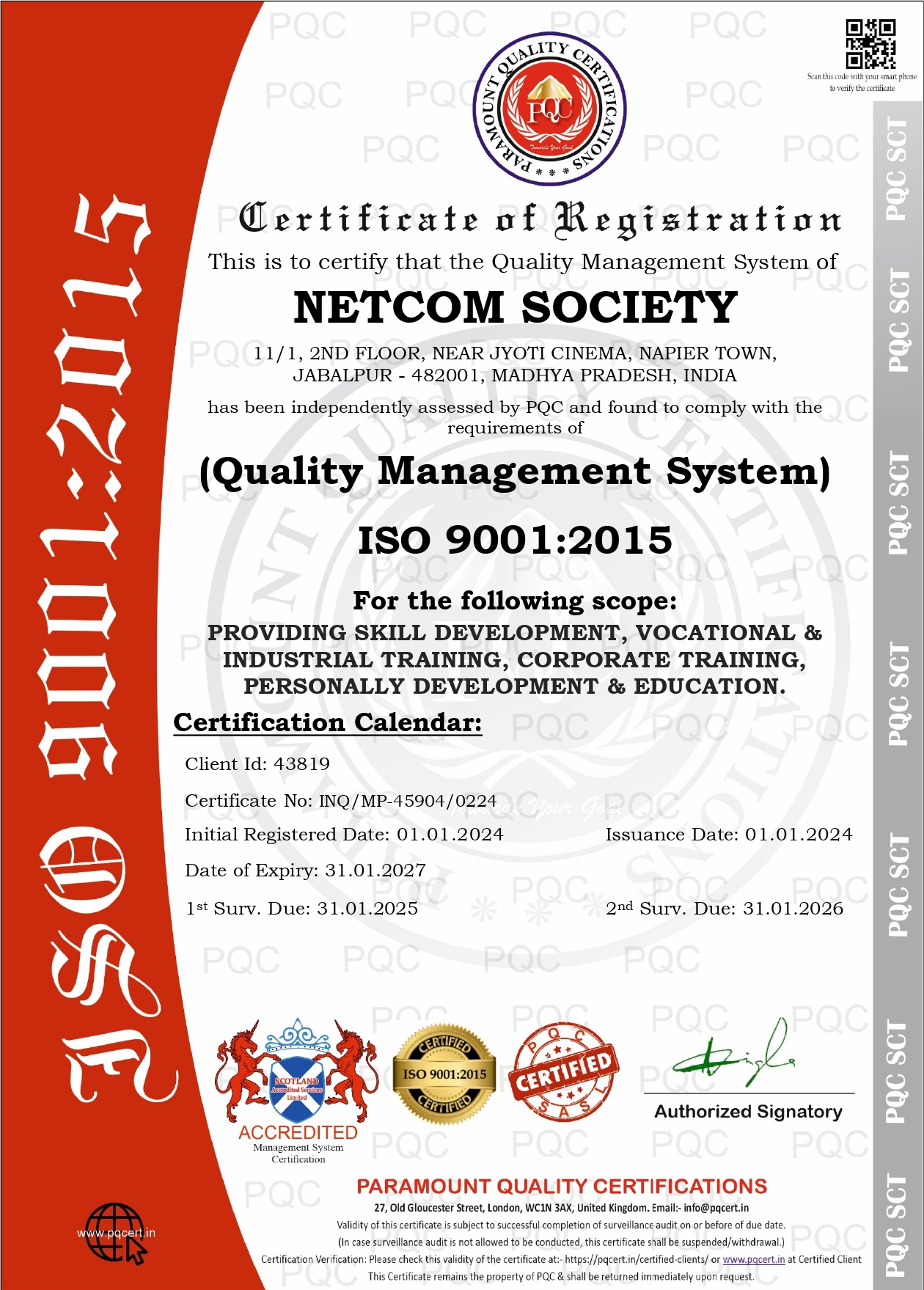 ISO 9001:2015